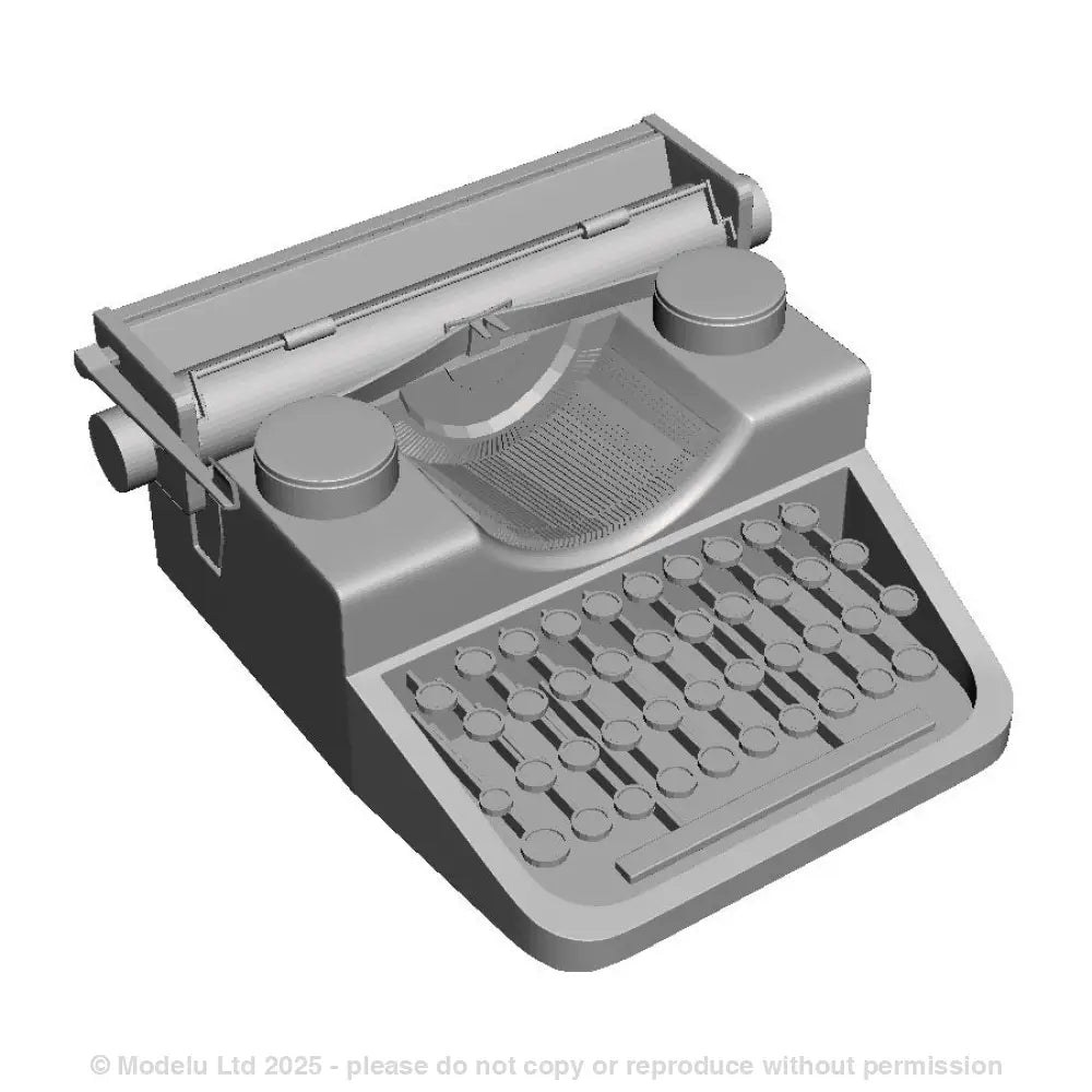 A set of typewriters