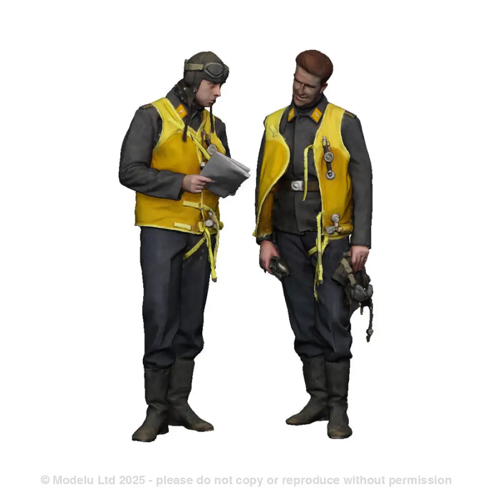 50601 Luftwaffe Pilots Reading Map