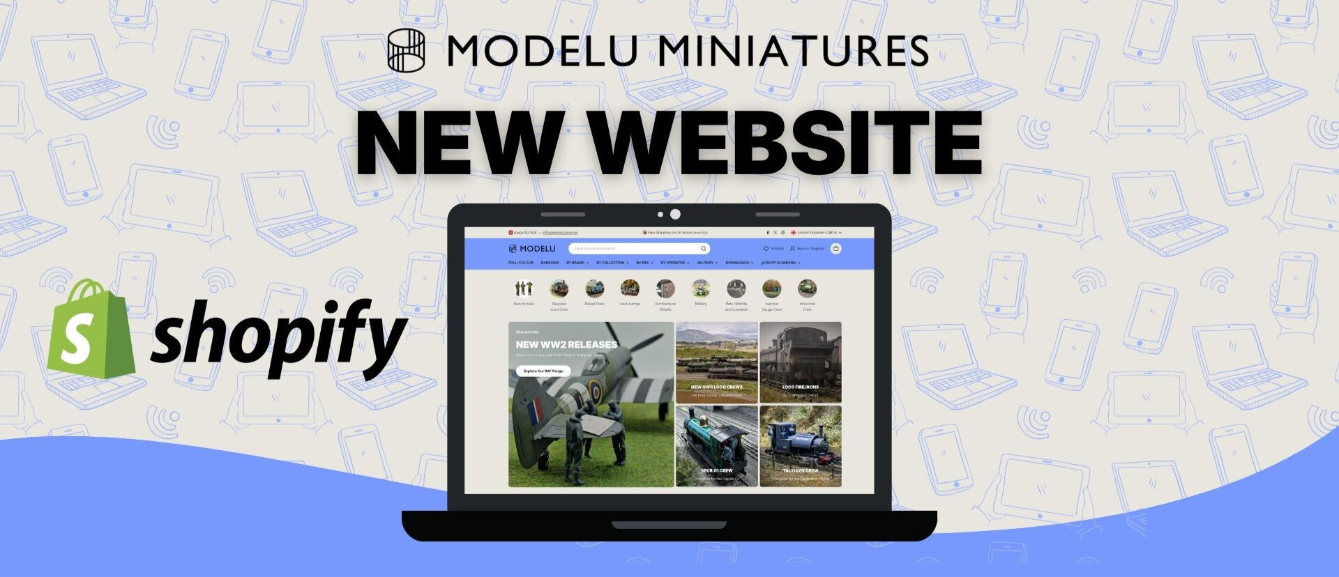 Modelu Website Welcome to the New Modelu Miniatures Website