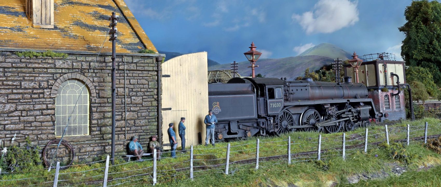 Steam Crew on Shed