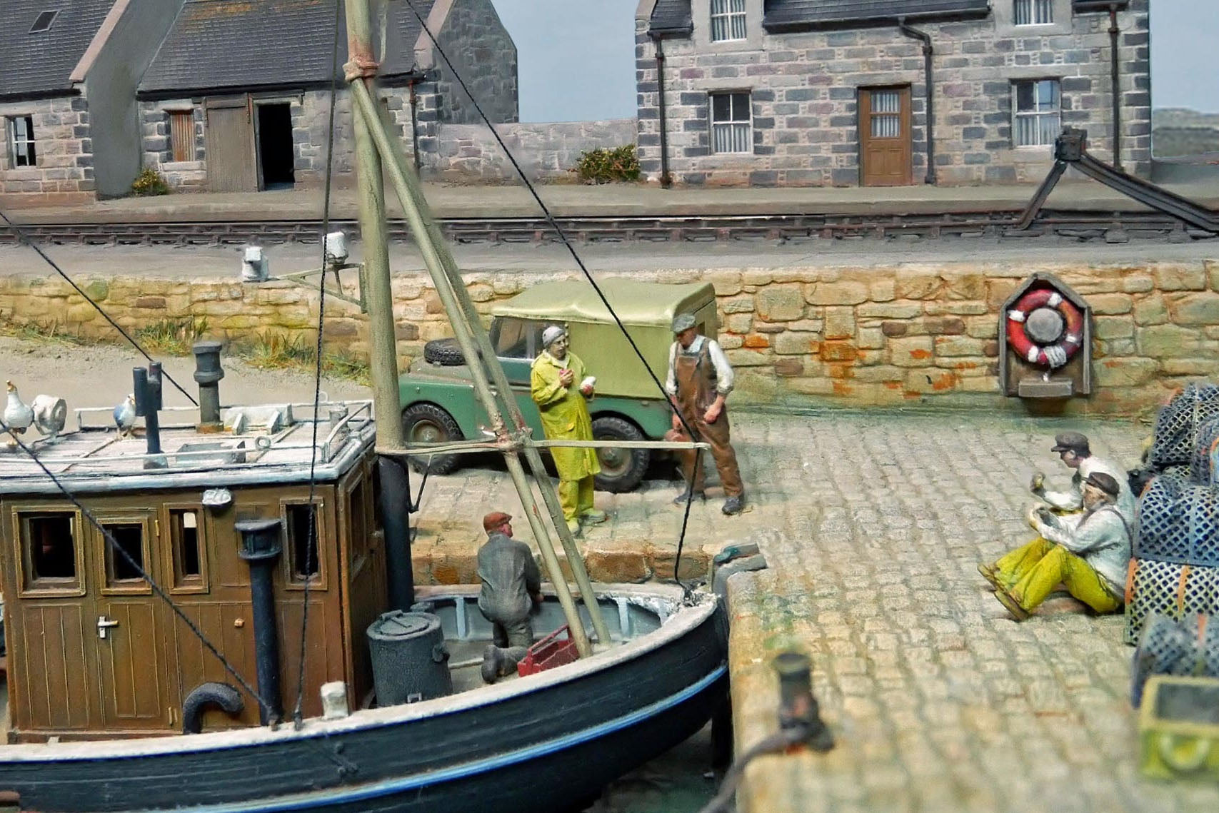 Figures suitable for Docks, Fishing and Waterways
