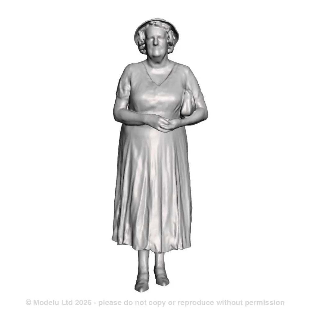 0101 Woman with purse 1x Figure Pack