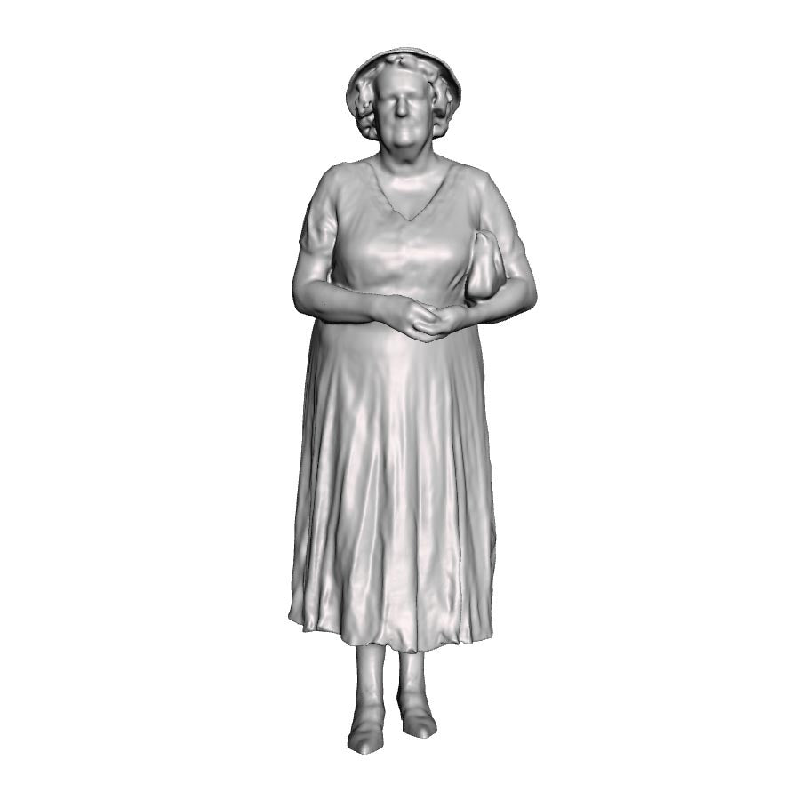 0101 Woman with purse