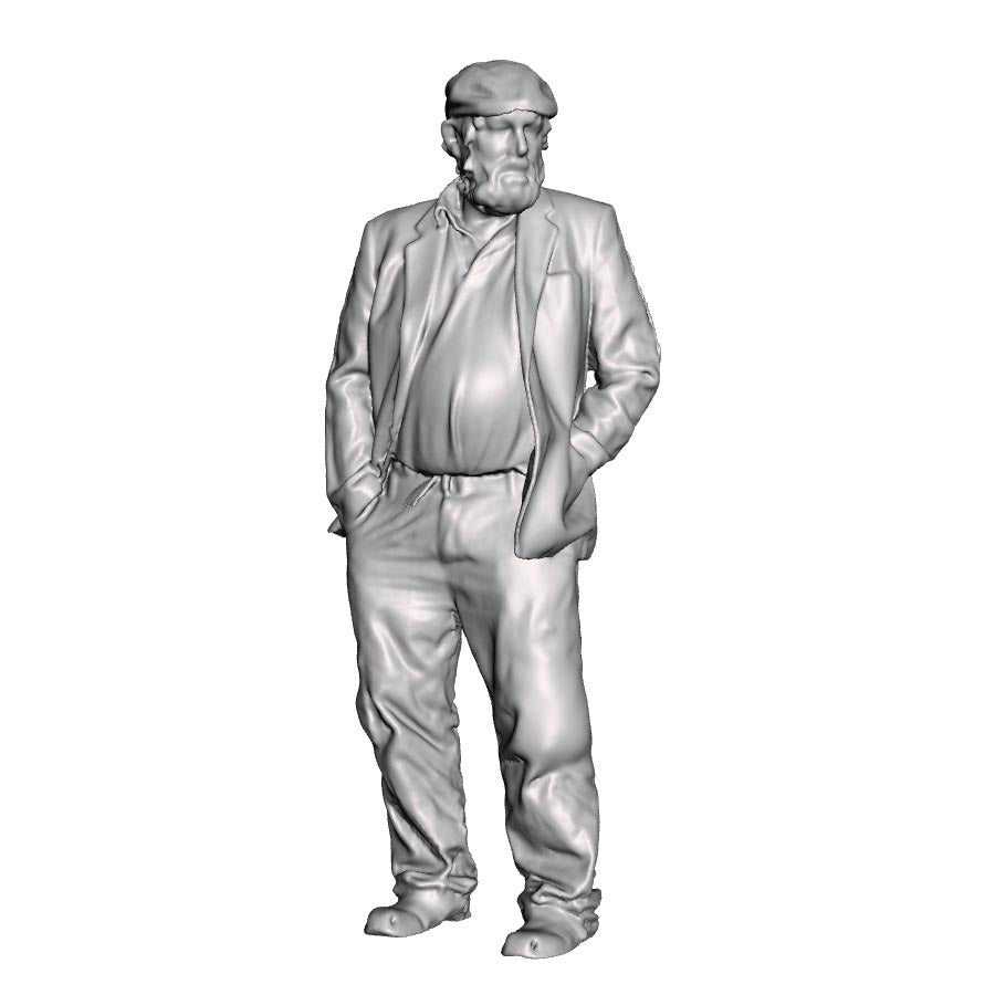 0105 Man in conversation