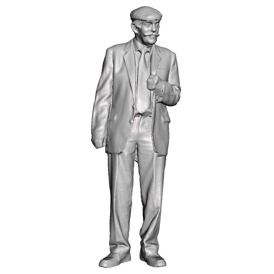 0109 Man in conversation