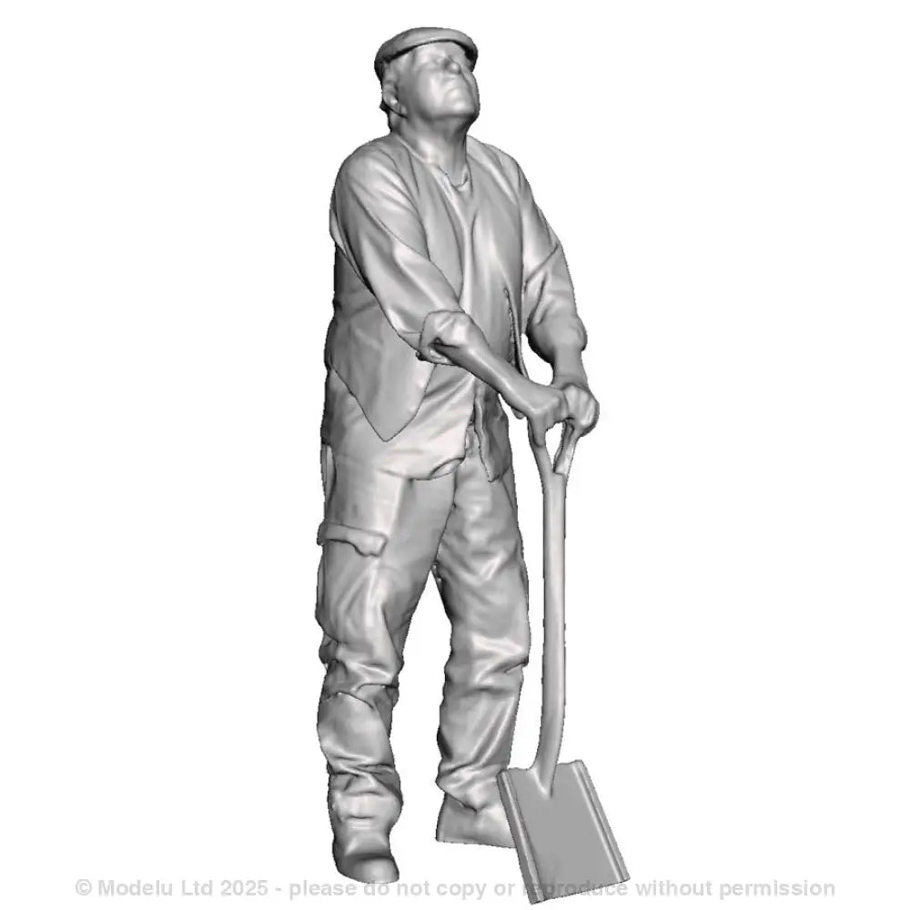 0110 Workman with shovel 1x Figure Pack
