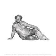 0114 Farm worker at rest 1x Figure Pack