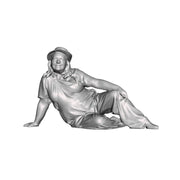 0114 Farm worker at rest