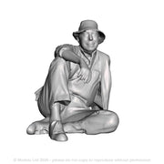 0116 Farm worker at rest 1x Figure Pack