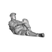 0117 Farm worker at rest