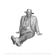 0119 Farm worker at rest 1x Figure Pack