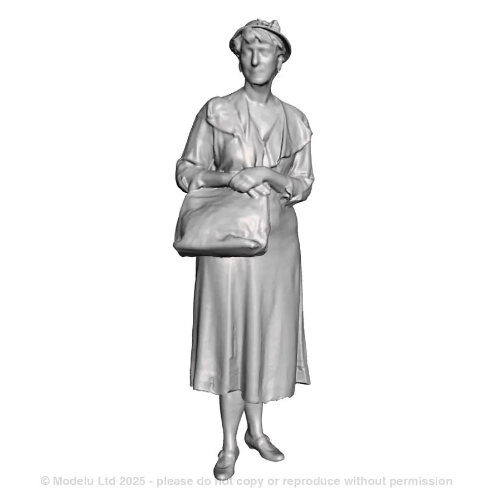 0141 Woman Shopping 1x Figure Pack