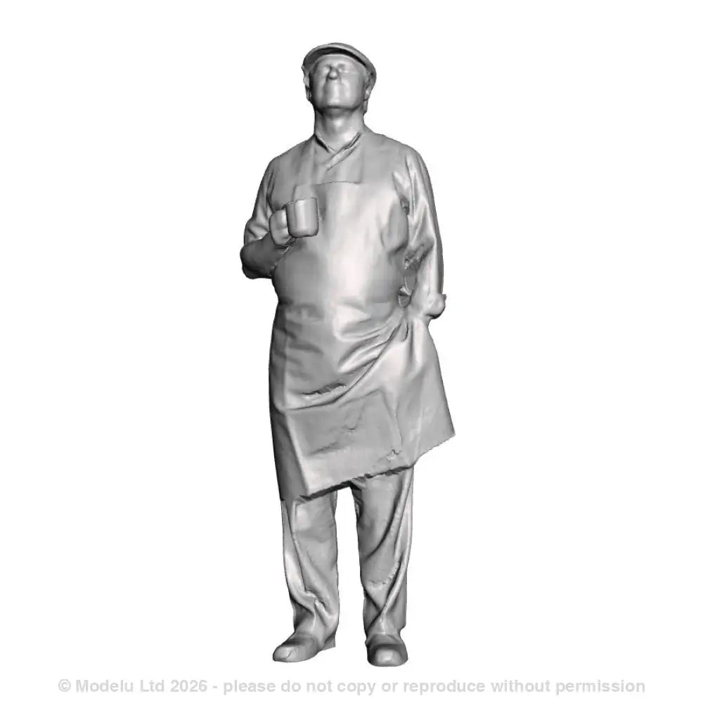 0144 Man with tea 1x Figure Pack