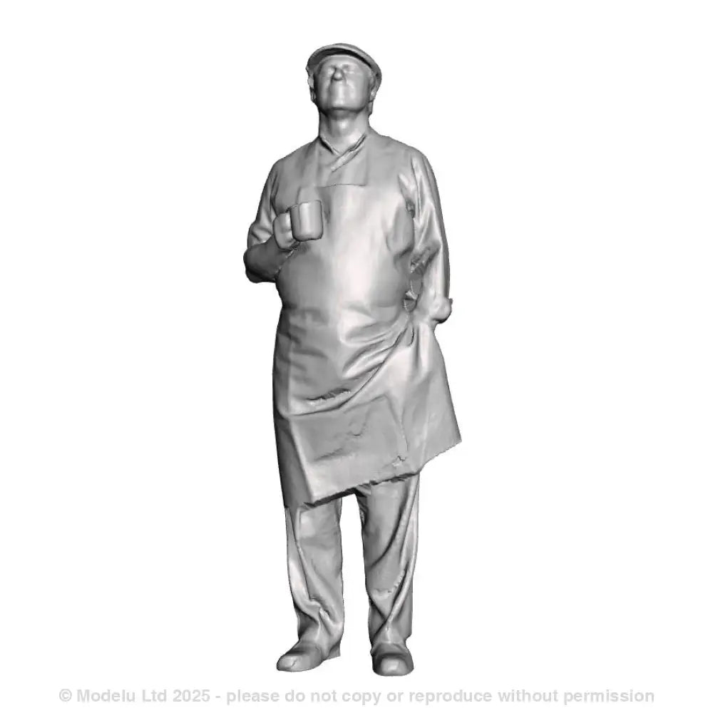 0144 Man with tea 1x Figure Pack