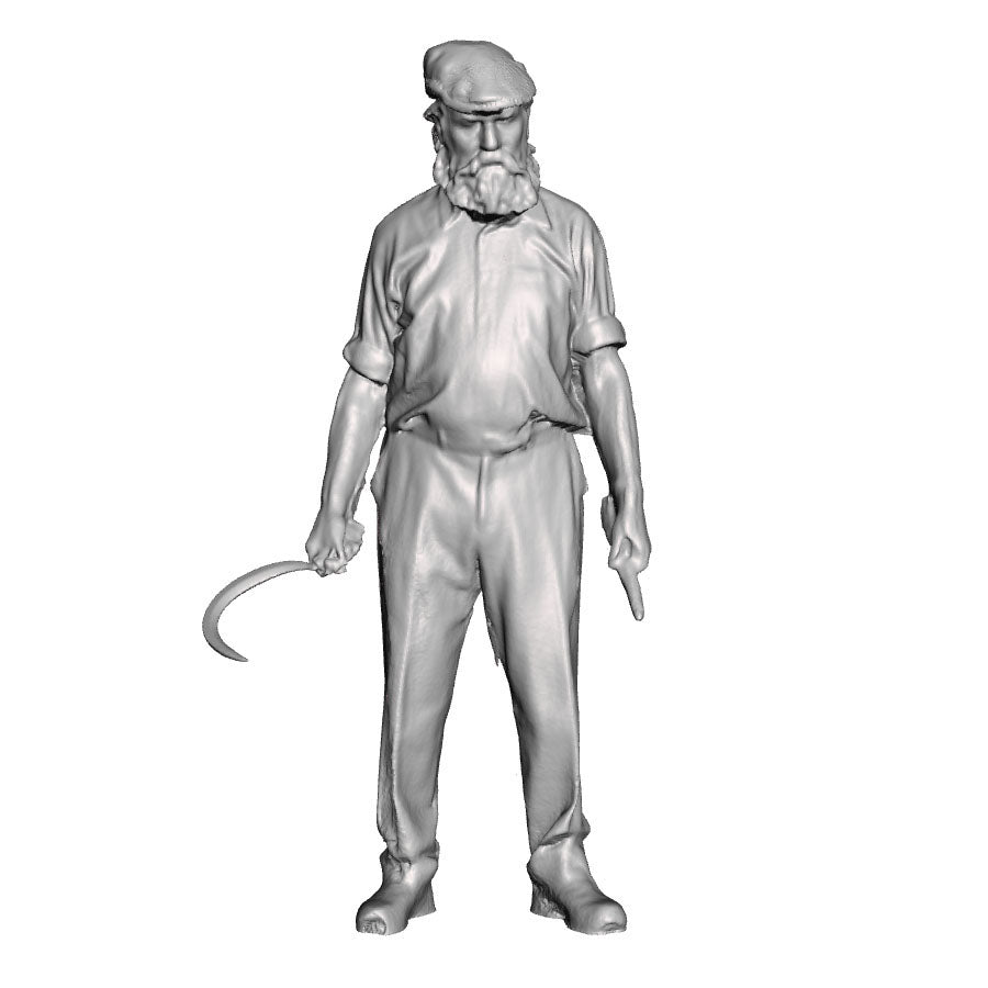 0149 Gardener with Sickle