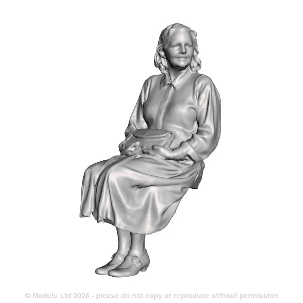 0183 Seated Woman – Modelu