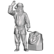 Father Christmas with a sack of presents