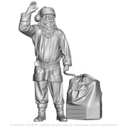 Father Christmas with a sack of presents