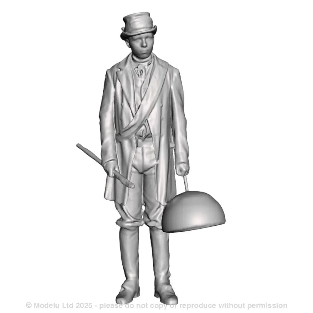 Billy Boy the Rat Catcher with cage