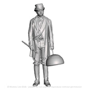 Billy Boy the Rat Catcher with cage