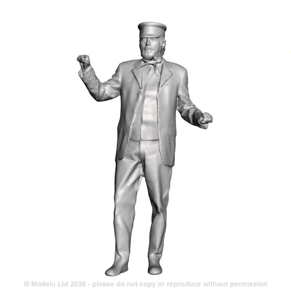 A loco driver operating a regulator