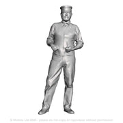 A loco crew with pipe