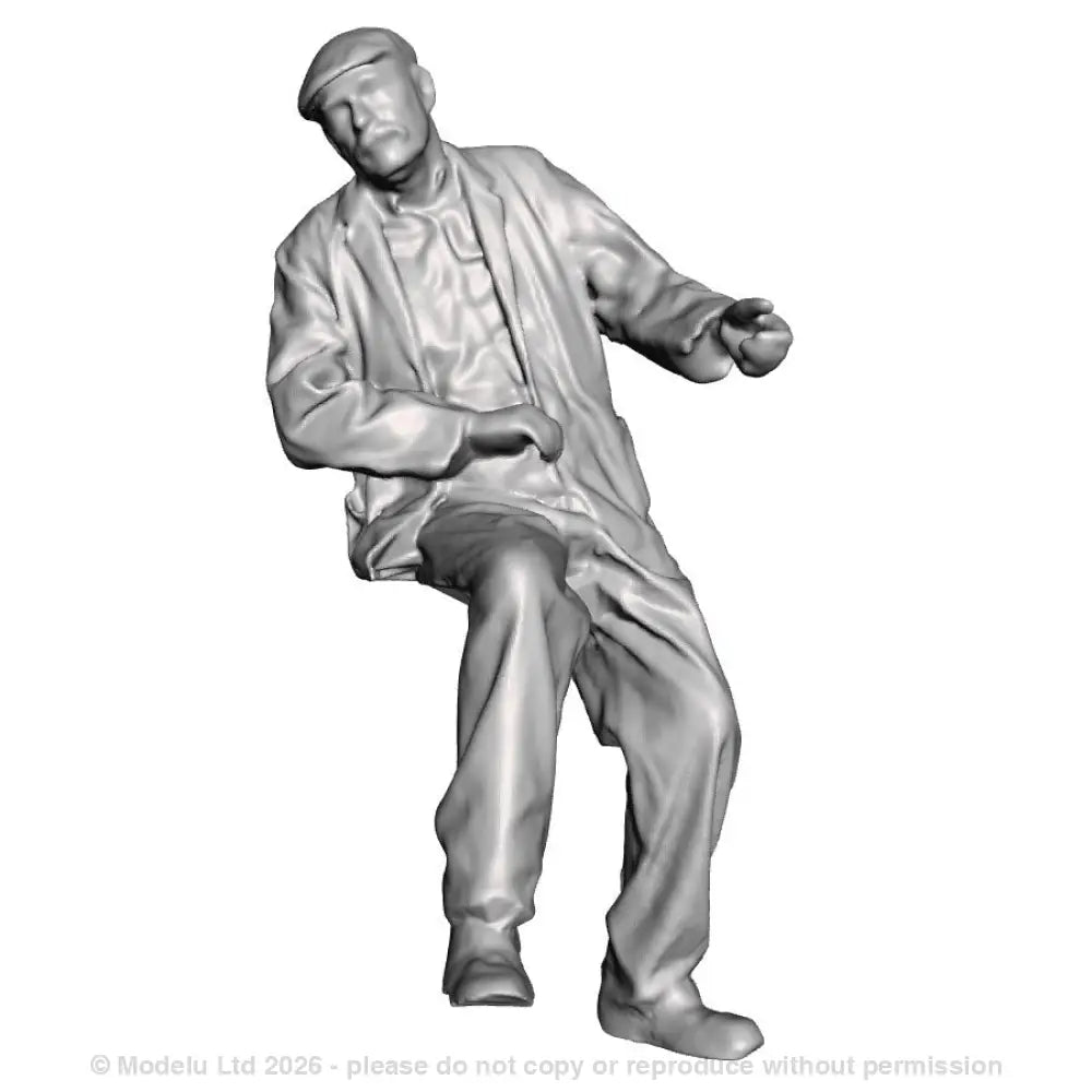 A GWR seated driver operating a regulator