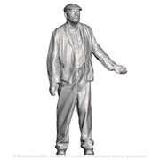 A GWR driver operating a regulator