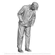 A GWR fireman looking at the injectors