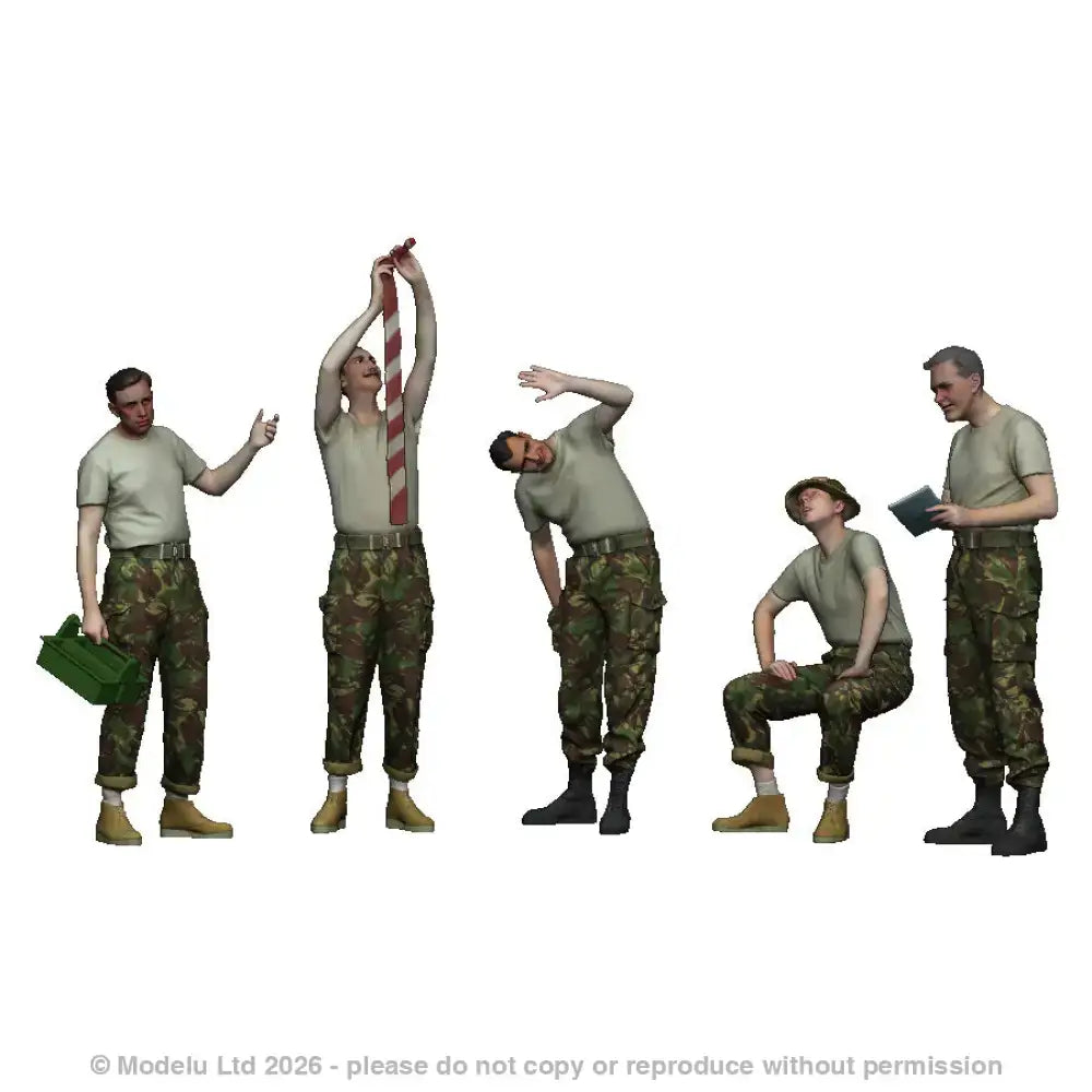 50503 RAF Early Gulf War Ground Crew