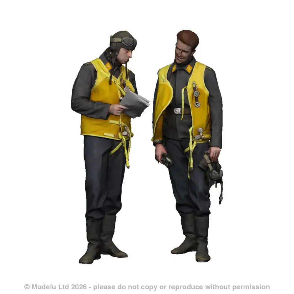 50601 Luftwaffe Pilots Reading Map