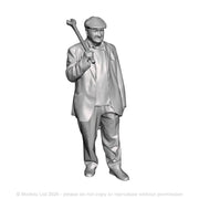 A permanant way ganger with fishplate spanner