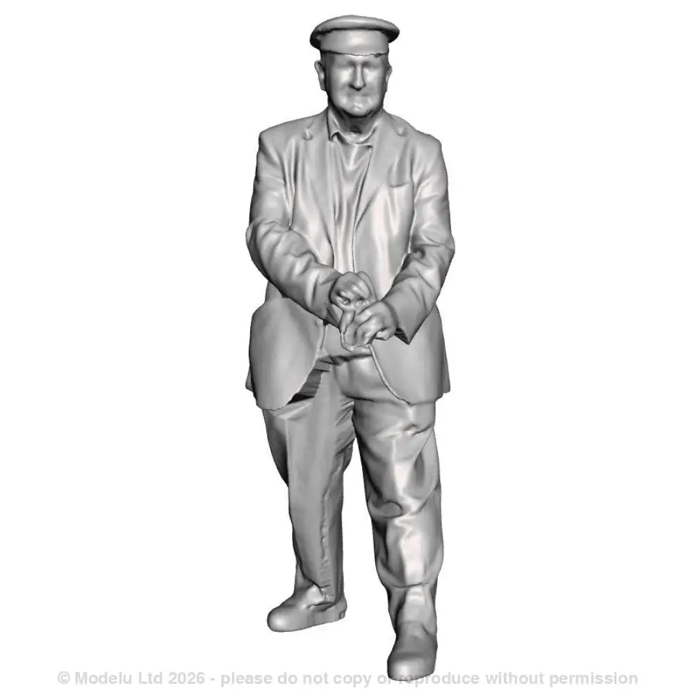 A permanant way ganger operating a point lever