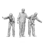 A pack of 2 figrues designed for the West Hill Wagon Works lifting jacks