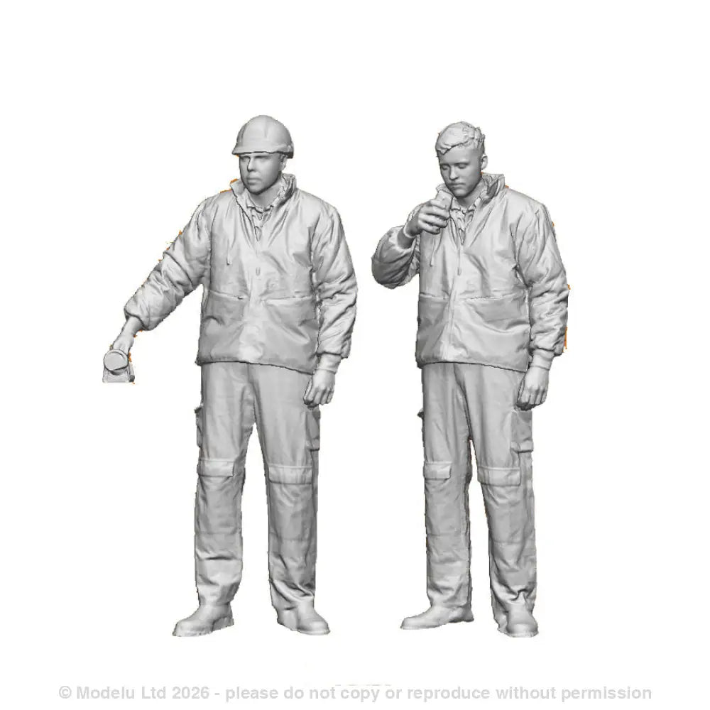 A pack of 2 modern era shunters