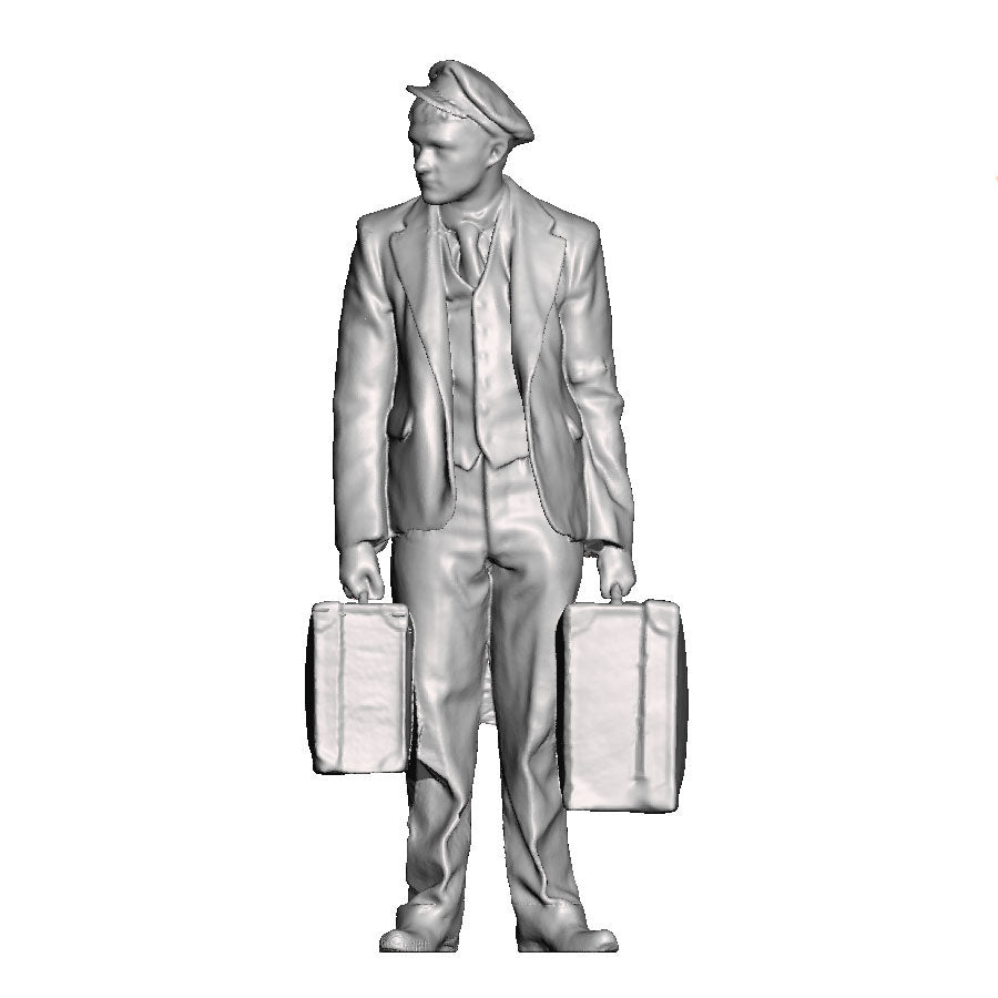 A porter with luggage