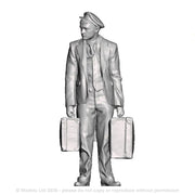 A porter with luggage