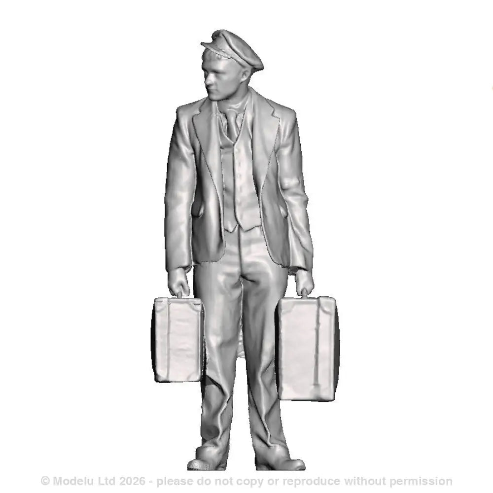 A porter with luggage