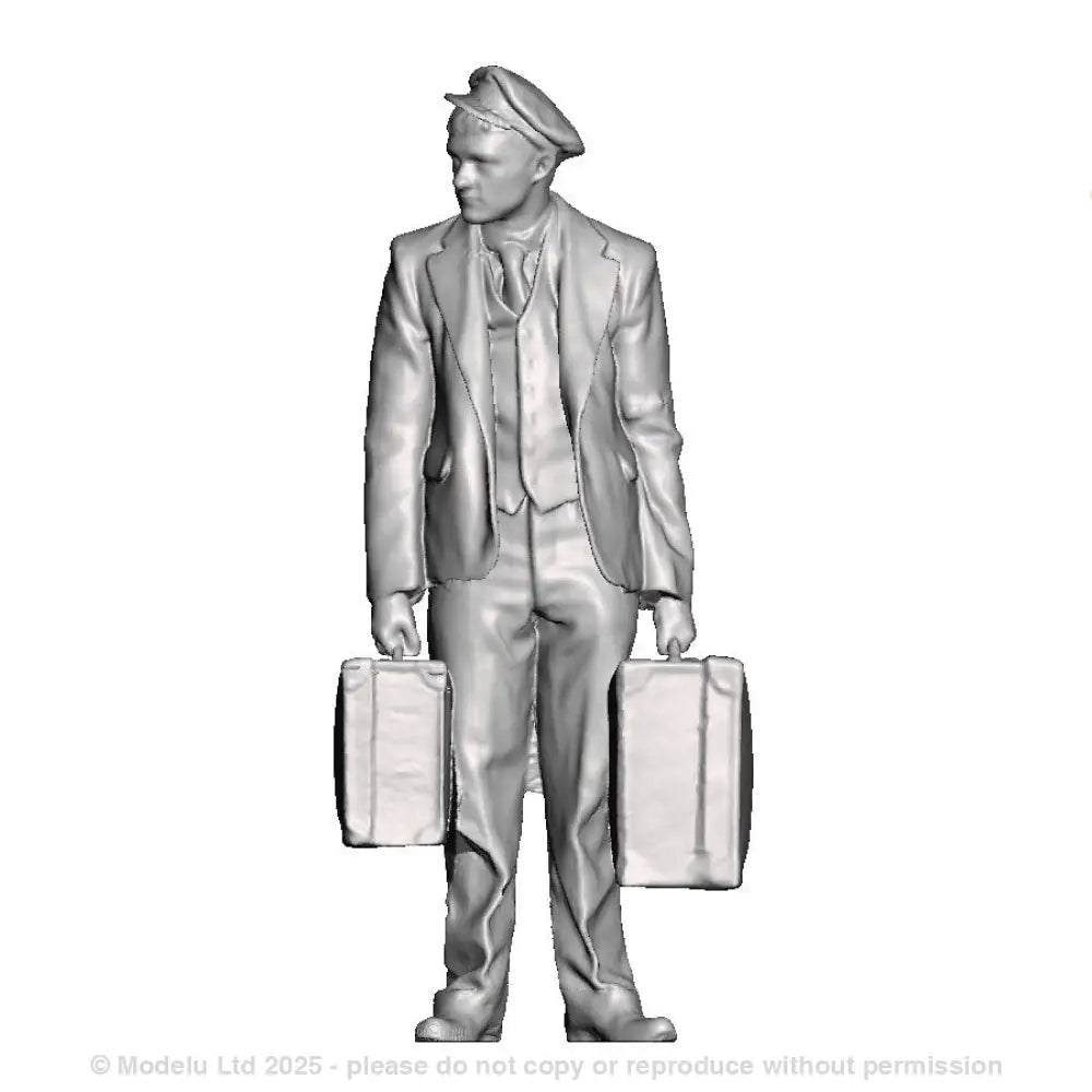 A porter with luggage