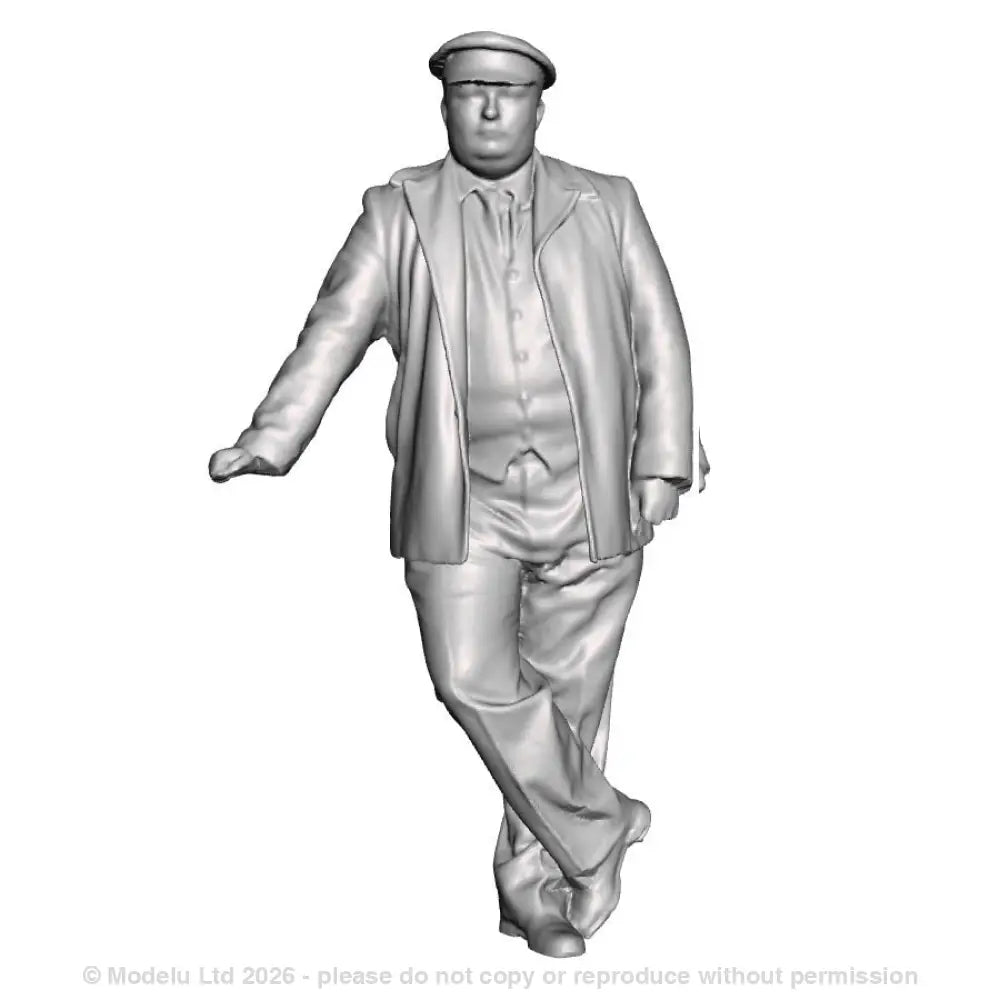 A guard leaning on a veranda