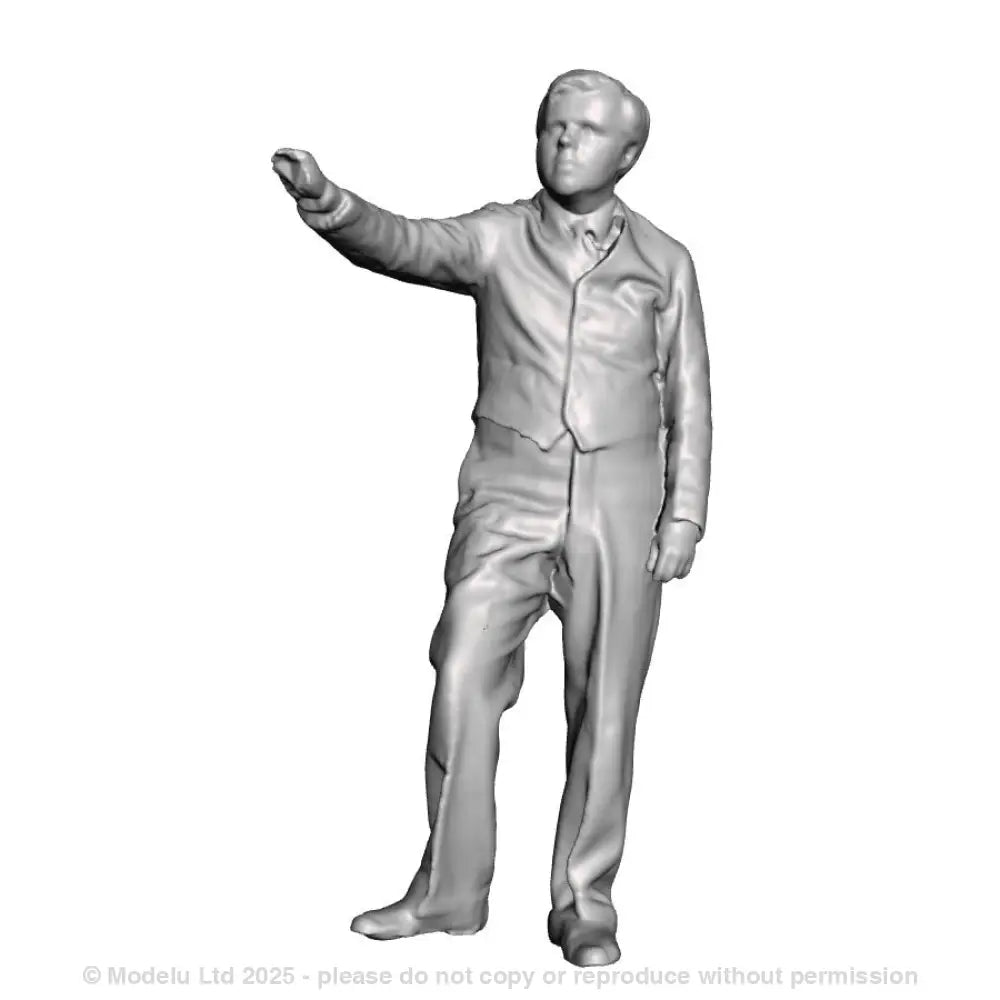 A signalman operating block instruments