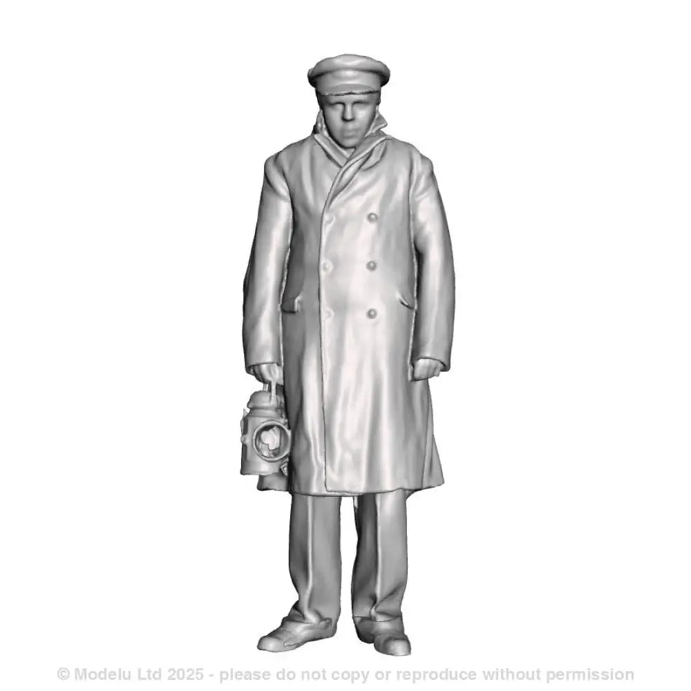 A GWR guard with hand lamp