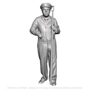 A shunter with shunters pole