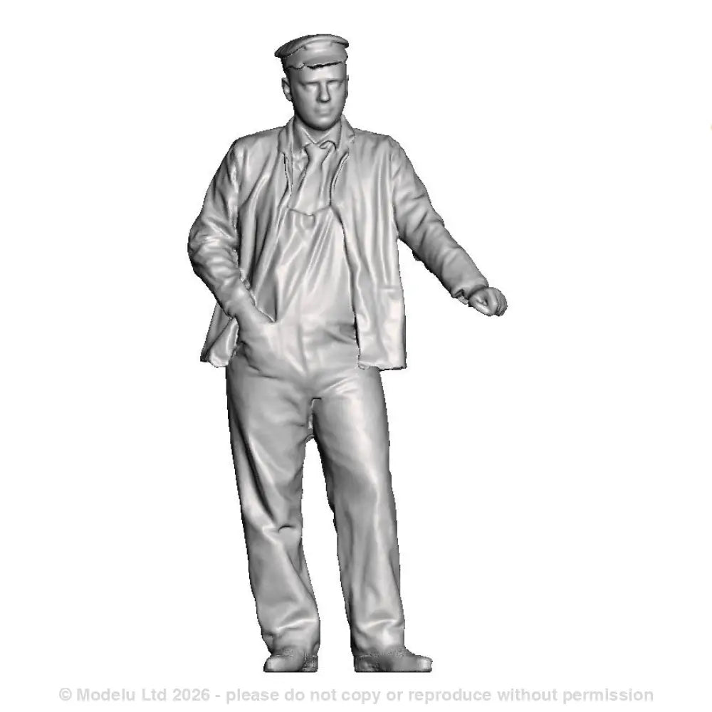 A loco driver for a diesel shunter