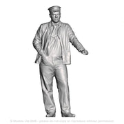 A loco driver for a diesel shunter