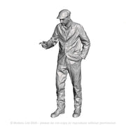 A loco crew man pointing