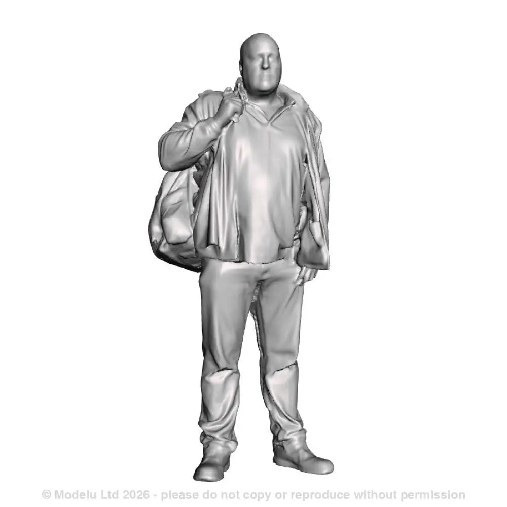 Train Crew Rucksack Diesel Crew at Depot – Modelu