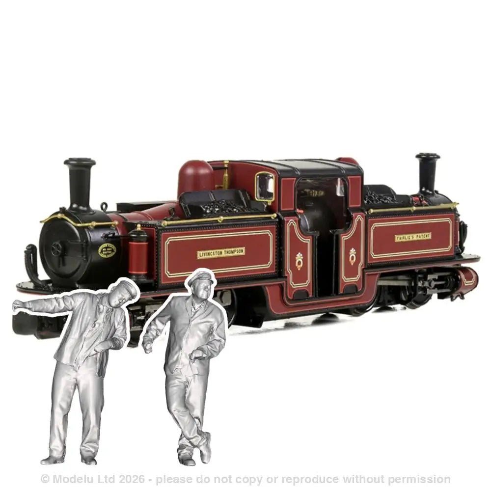 11200 Double Fairlie Crew 1 (facing forward & reverse) 2x Figure Pack