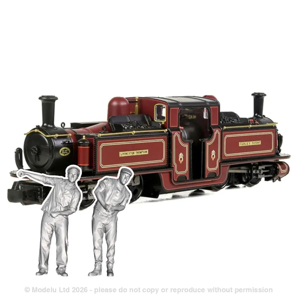11201 Double Fairlie Crew 2 (facing forward & reverse) 2x Figure Pack