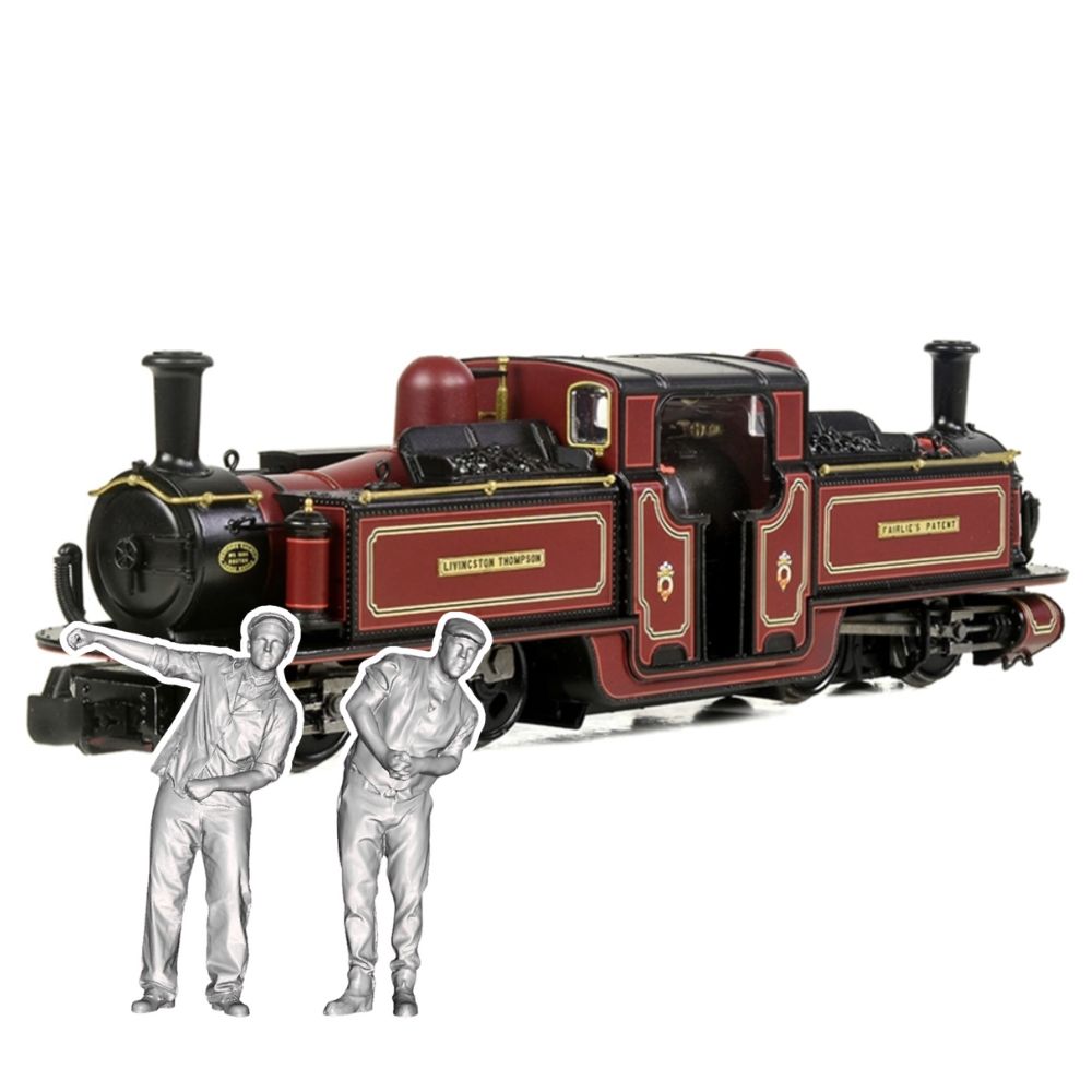 11201 Double Fairlie Crew 2 (facing forward & reverse)